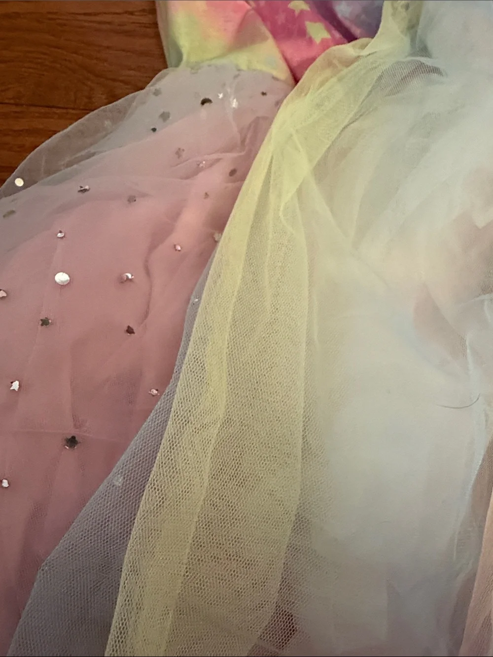 Girls Pastel Tulle Party Dress - Pink, Mint & Navy Options